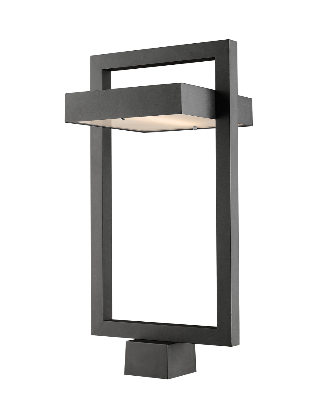 Luttrel - LED 1 Light Outdoor Post Light (566PHBS-BK)