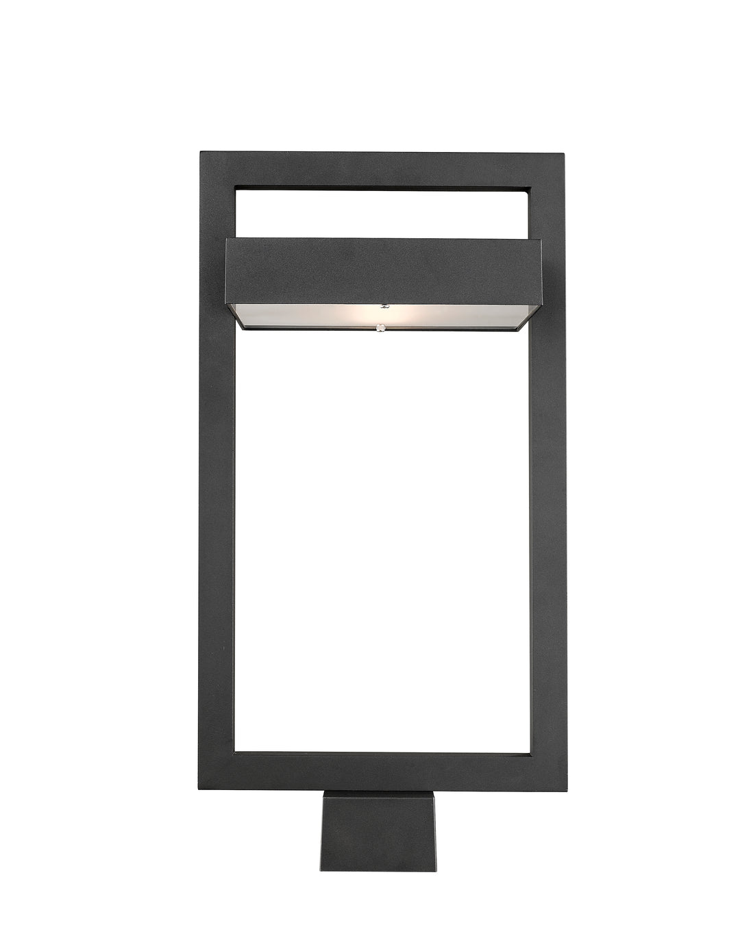 Luttrel - LED 1 Light Outdoor Post Light (566PHBS-BK)