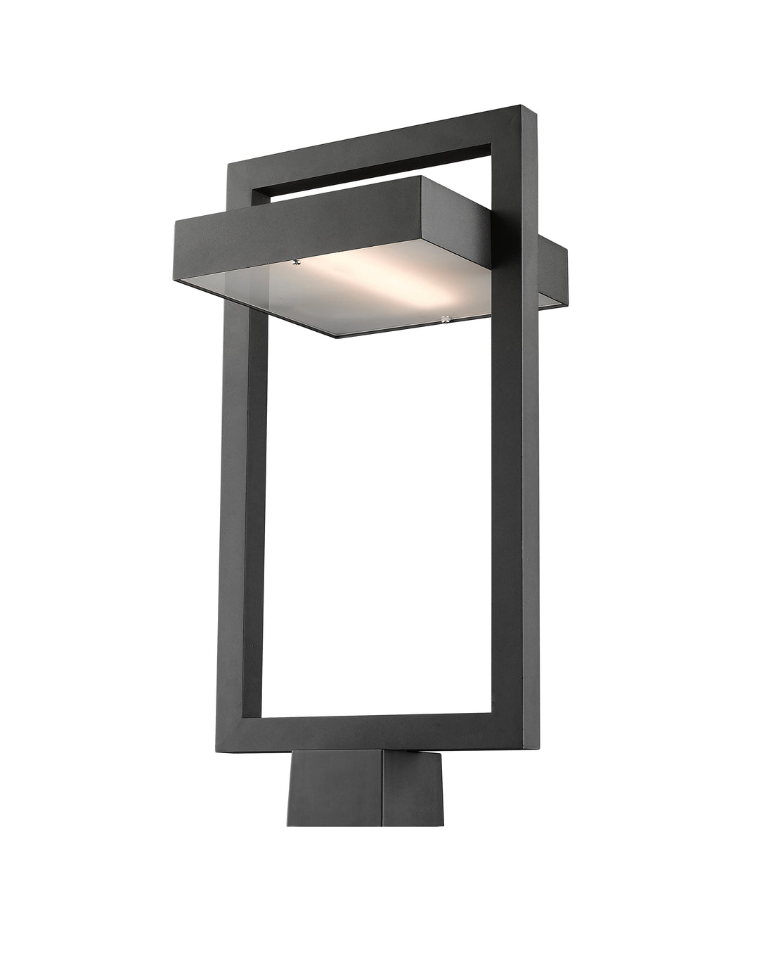 Luttrel - LED 1 Light Outdoor Post Light (566PHBS-BK)