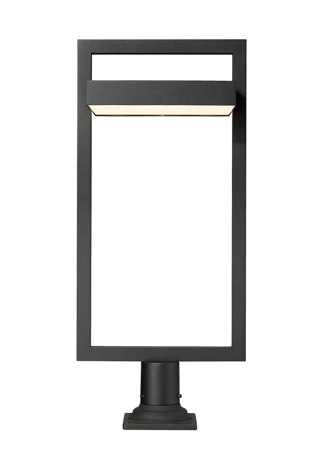 Luttrel - LED 1 Light Outdoor Pier Mount Light (566PHXLR-533PM-BK)