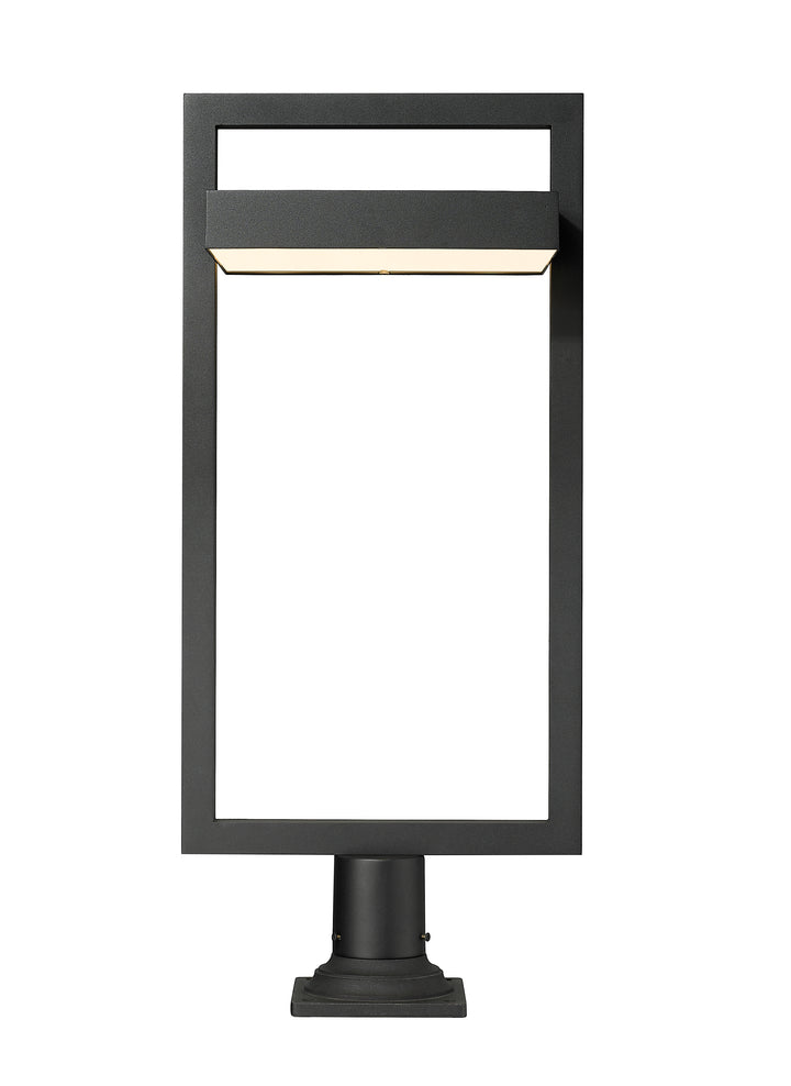 Luttrel - LED 1 Light Outdoor Pier Mount Light (566PHXLR-533PM-BK)