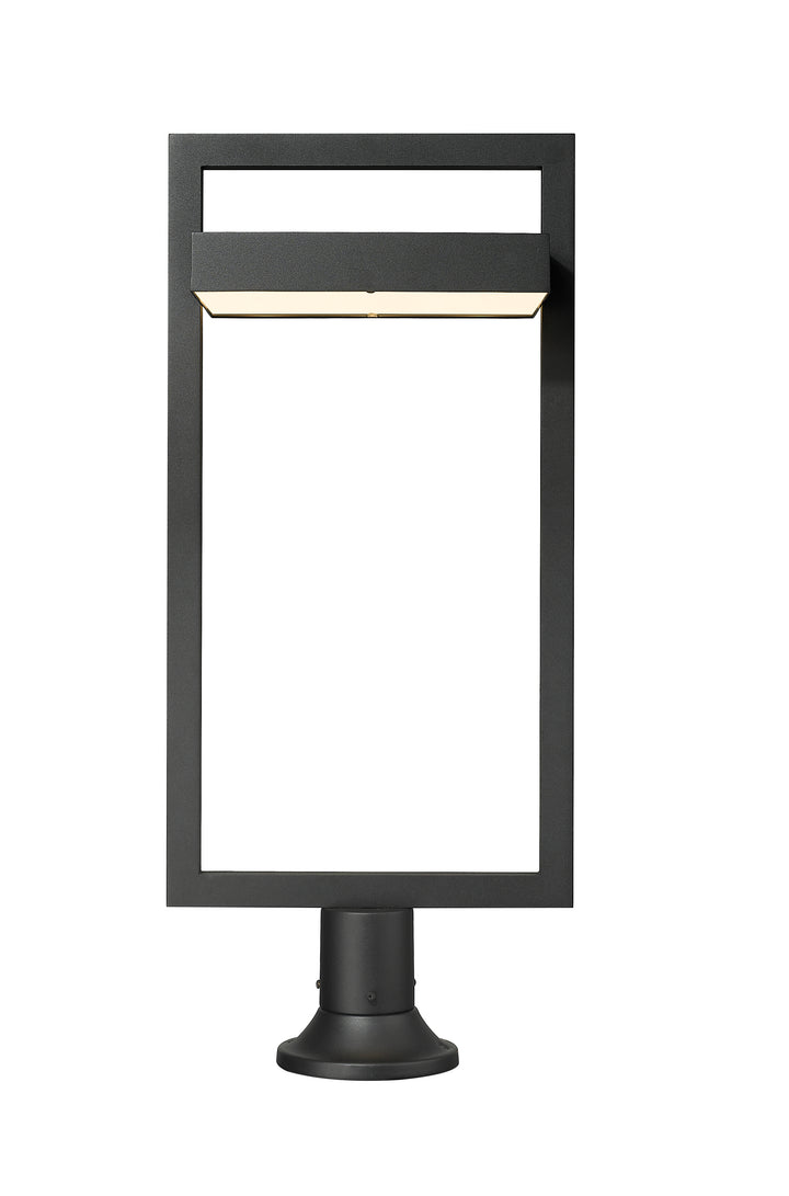 Luttrel - LED 1 Light Outdoor Pier Mount Light (566PHXLR-553PM-BK)