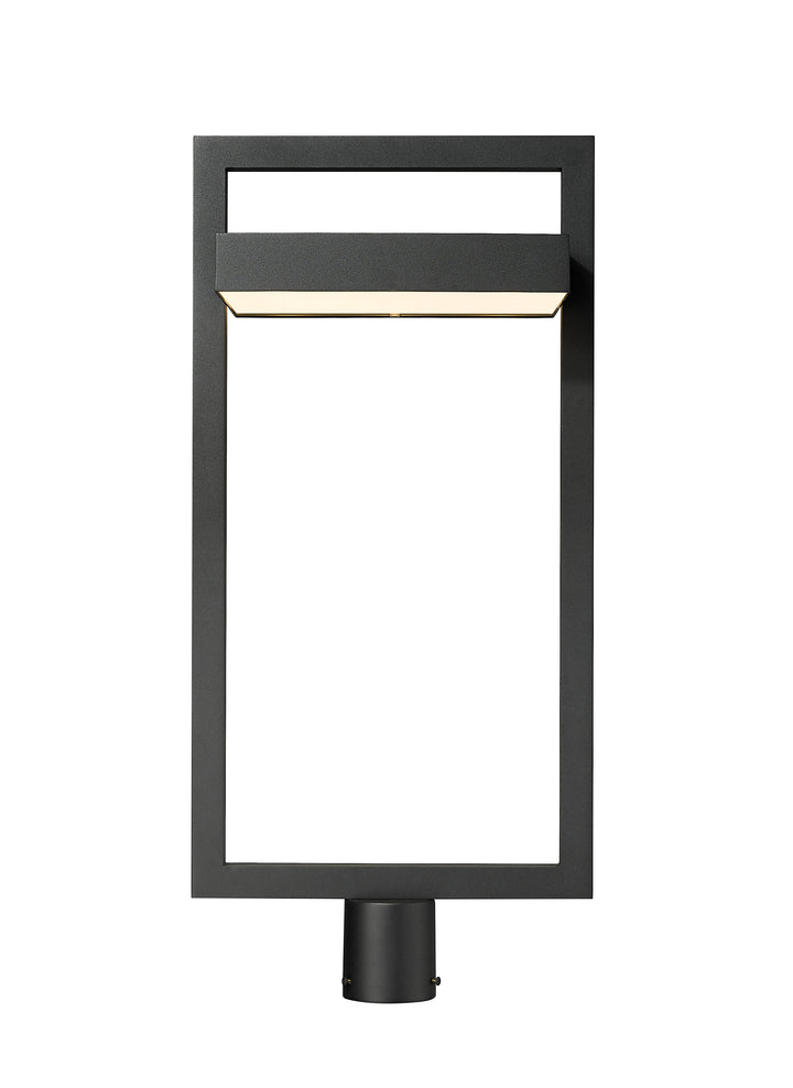Luttrel - LED 1 Light Outdoor Post Light (566PHXLR-BK)