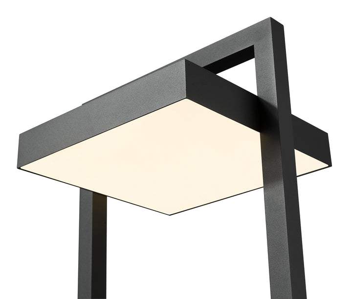 Luttrel - LED 1 Light Outdoor Post Light (566PHXLR-BK)