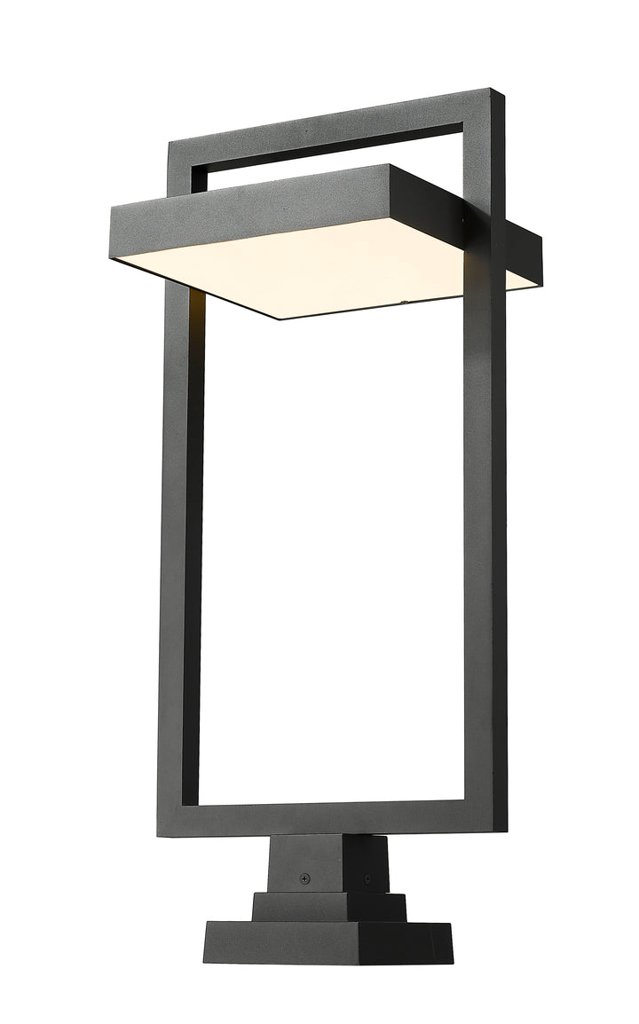 Luttrel - LED 1 Light Outdoor Pier Mount Light (566PHXLS-SQPM-BK)