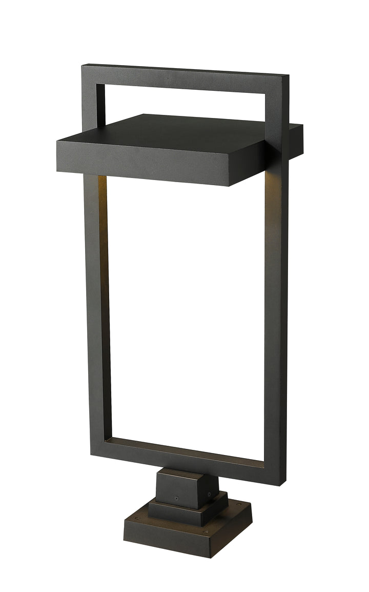 Luttrel - LED 1 Light Outdoor Pier Mount Light (566PHXLS-SQPM-BK)