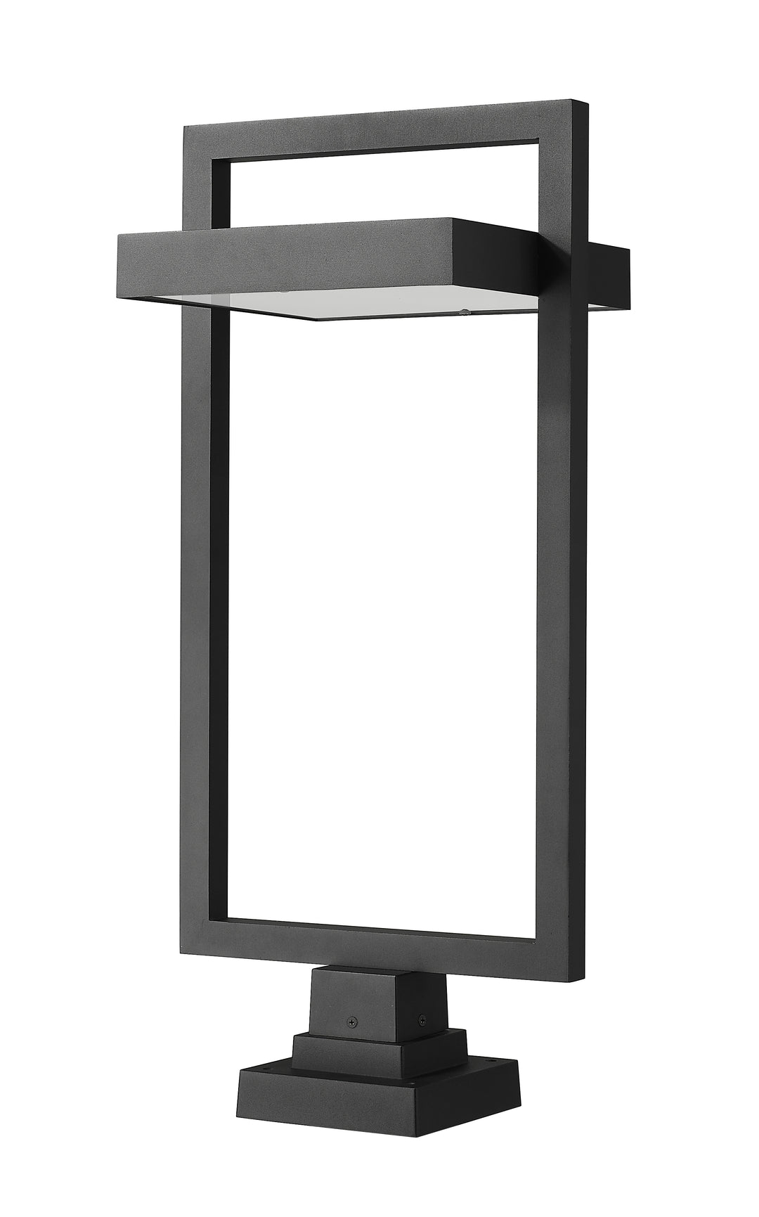 Luttrel - LED 1 Light Outdoor Pier Mount Light (566PHXLS-SQPM-BK)