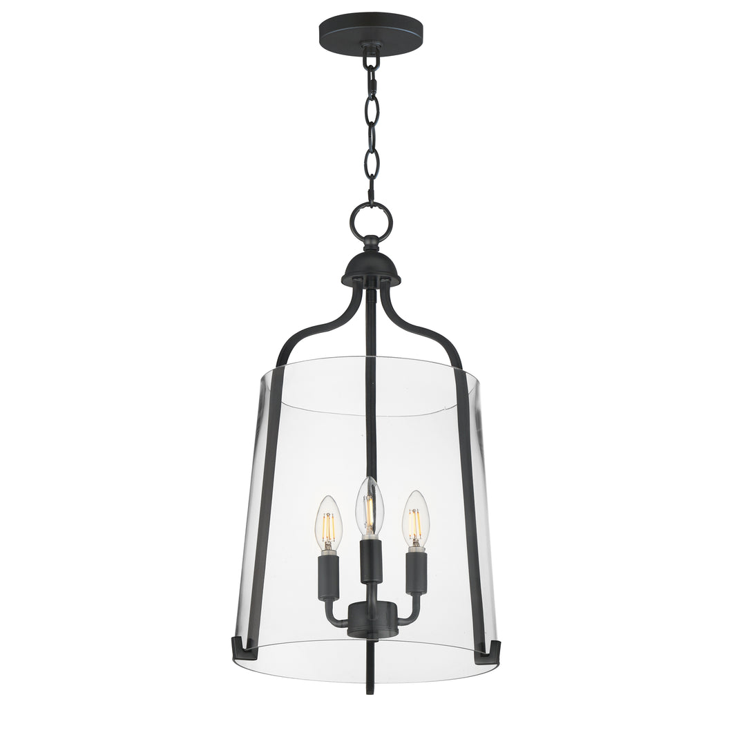 Bellmore 3-Light Foyer Pendant Black