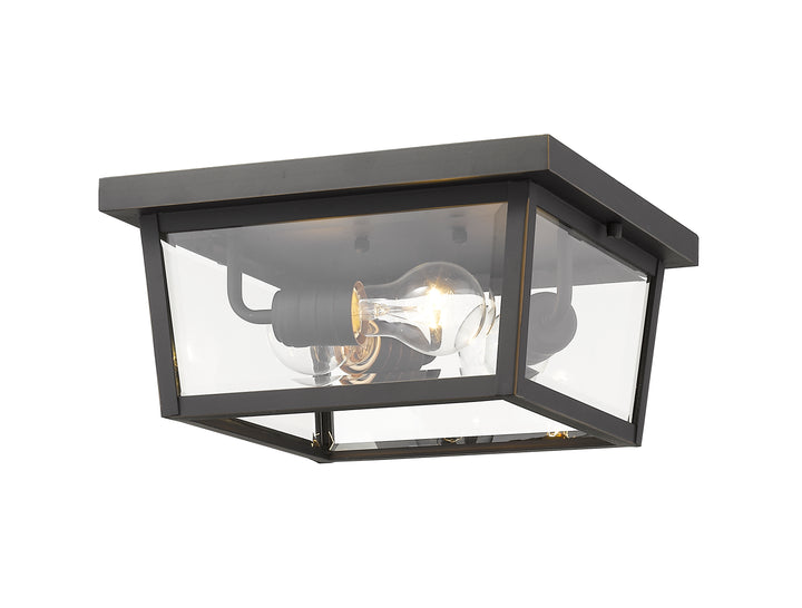 Beacon - 3 Light Outdoor Flush Mount