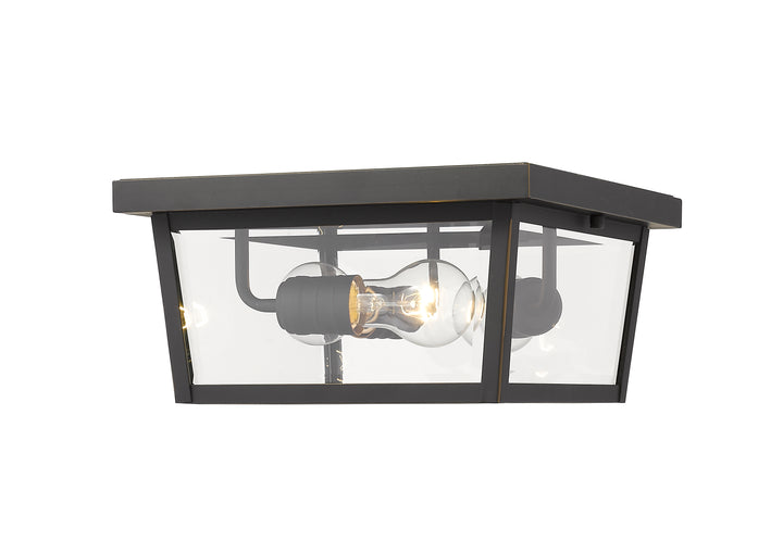 Beacon - 3 Light Outdoor Flush Mount