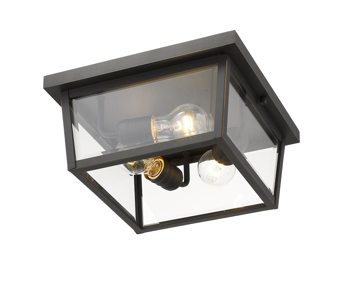 Beacon - 3 Light Outdoor Flush Mount