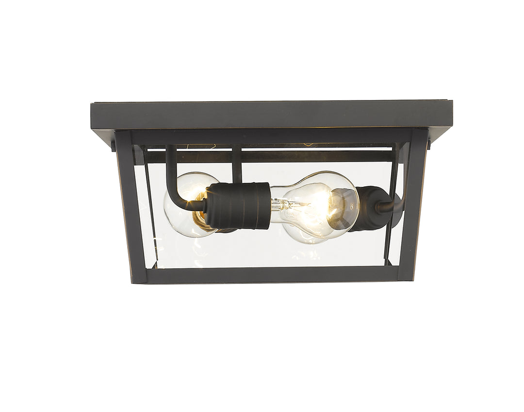 Beacon - 3 Light Outdoor Flush Mount