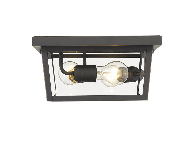 Beacon - 3 Light Outdoor Flush Mount