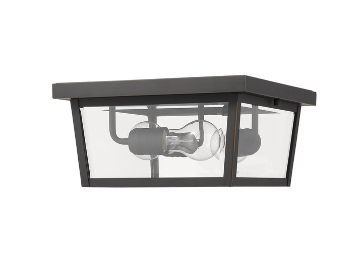 Beacon - 3 Light Outdoor Flush Mount