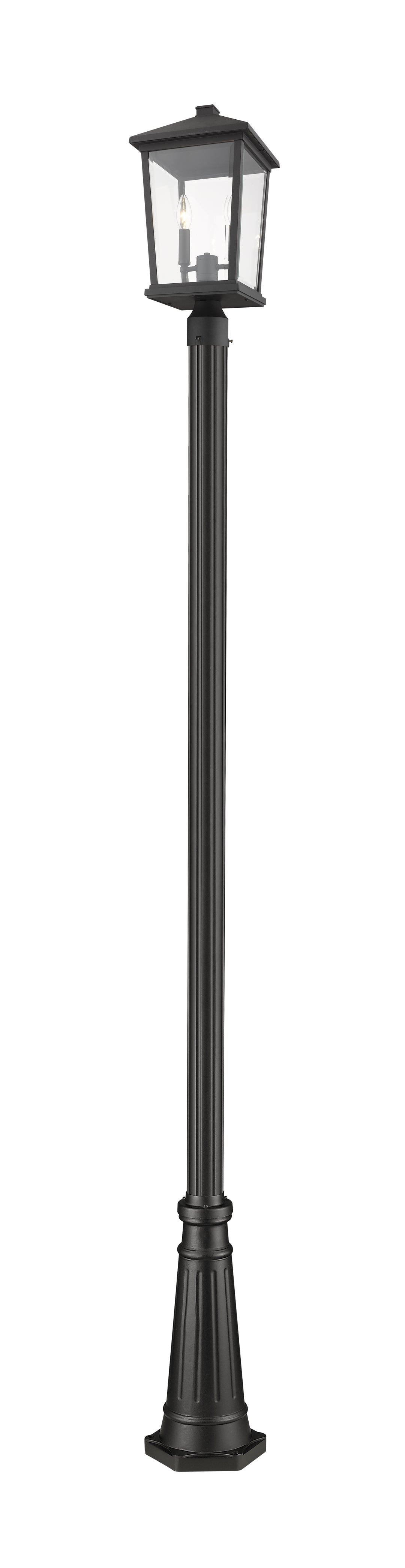Beacon - 2 Light Outdoor Post Light (568PHBR-519P)