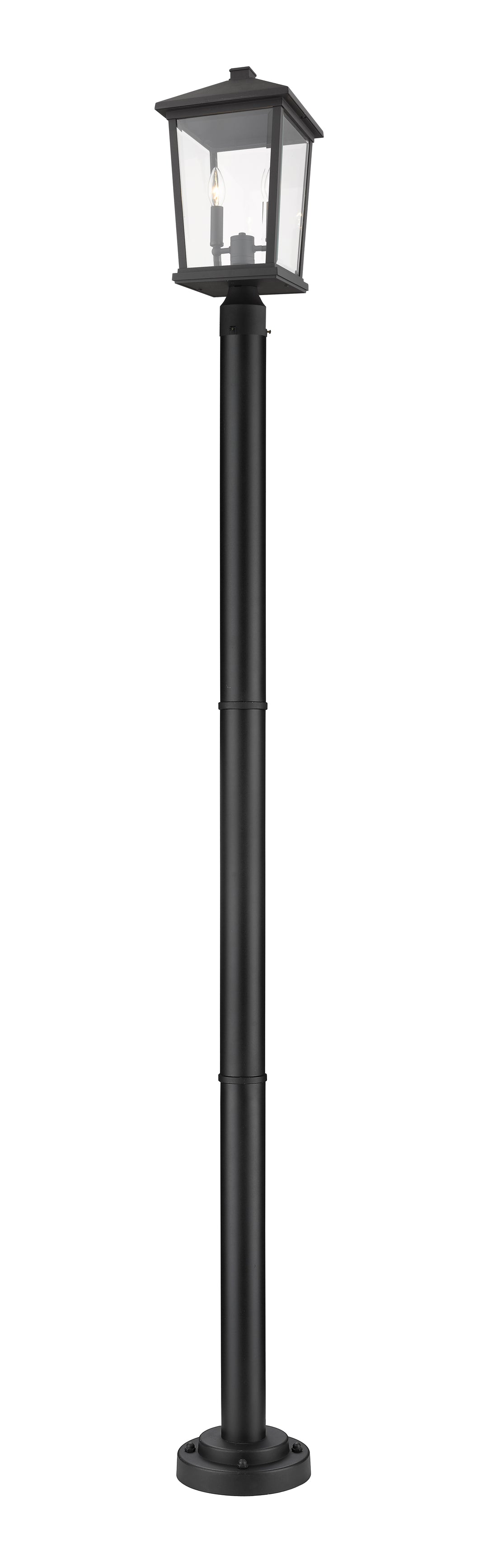 Beacon - 2 Light Outdoor Post Light (568PHBR-567P)