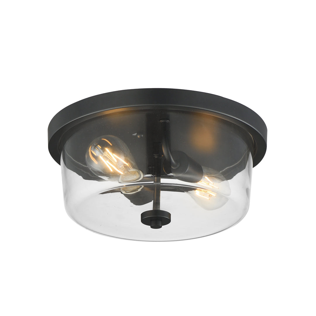 Fuller Flush Mount Black