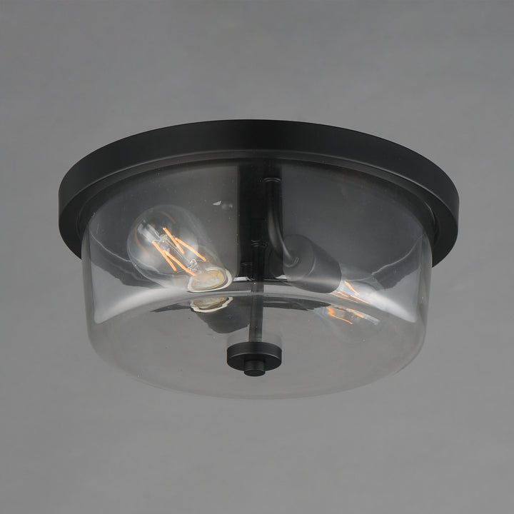 Fuller Flush Mount Black alternate view