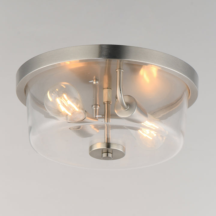 Fuller Flush Mount Satin Nickel alternate view