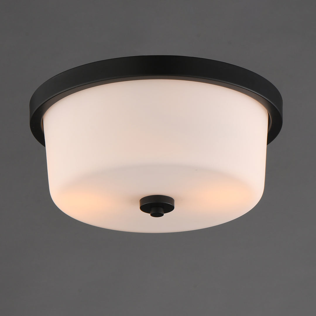 Fuller Flush Mount White / Black alternate view