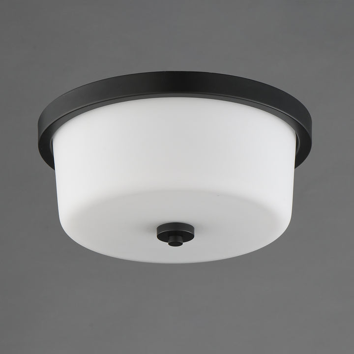 Fuller Flush Mount White / Black alternate view