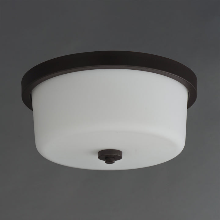 Fuller Flush Mount White / Oil Rubbed Bronze alternate view