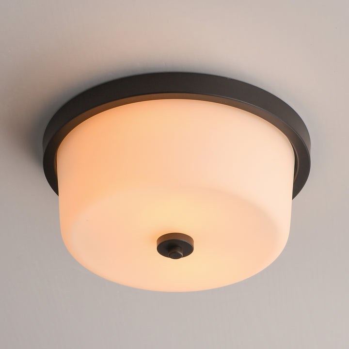Fuller Flush Mount White / Oil Rubbed Bronze alternate view