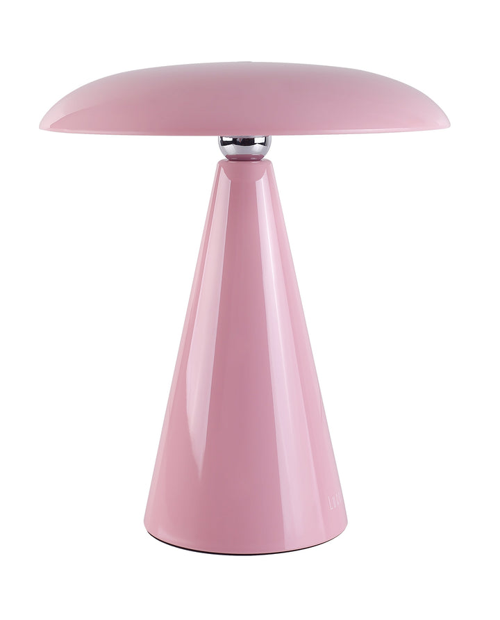Kinoko II Table Lamp in Gloss Pink by Beacon Lighting