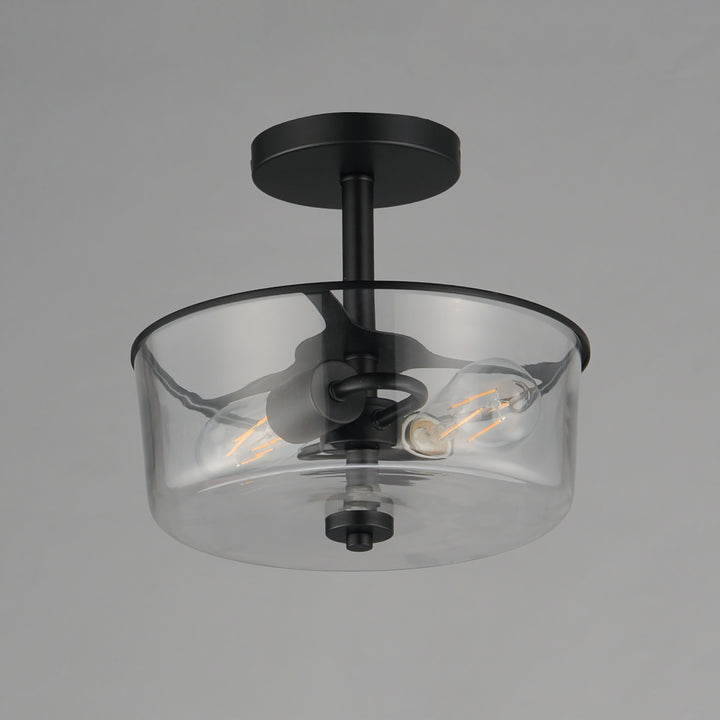 Fuller Semi Flush/Pendant Convertible Black alternate view