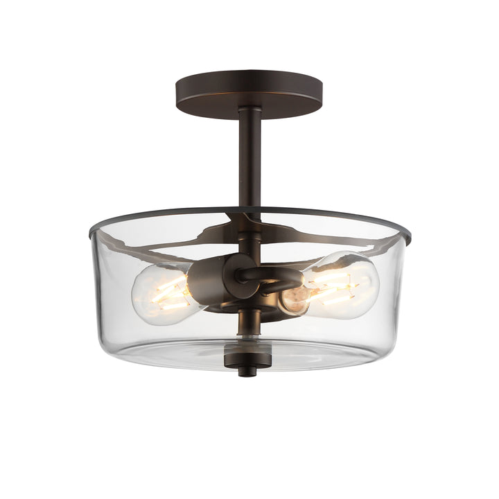 Fuller Semi Flush/Pendant Convertible Oil Rubbed Bronze