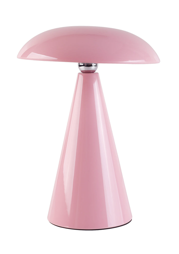 Kinoko XS Table Lamp in Gloss Pink by Beacon Lighting