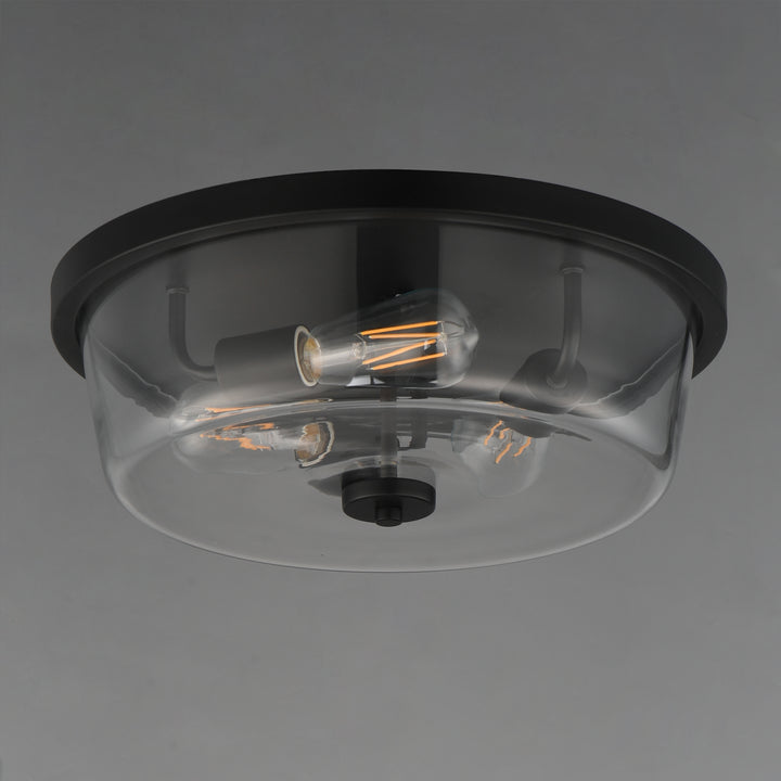 Fuller Flush Mount Black alternate view