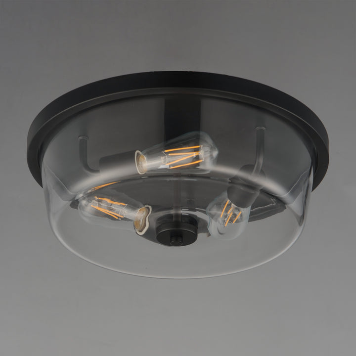 Fuller Flush Mount Black alternate view