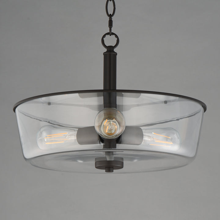 Fuller Semi Flush/Pendant Convertible Black alternate view