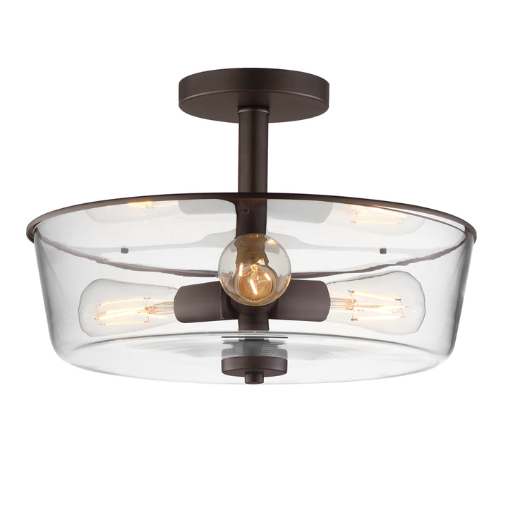 Fuller Semi Flush/Pendant Convertible Oil Rubbed Bronze