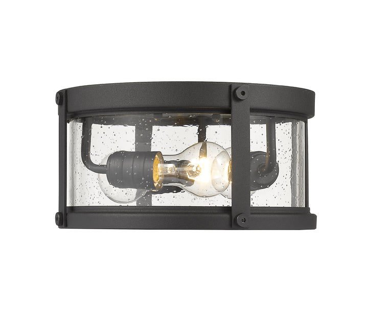 Roundhouse - 3 Light Outdoor Flush Mount