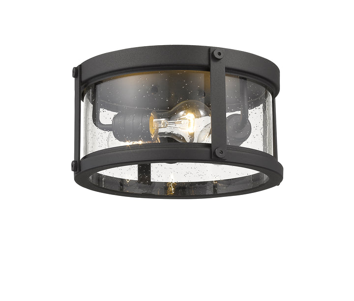 Roundhouse - 3 Light Outdoor Flush Mount