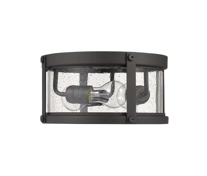 Roundhouse - 3 Light Outdoor Flush Mount