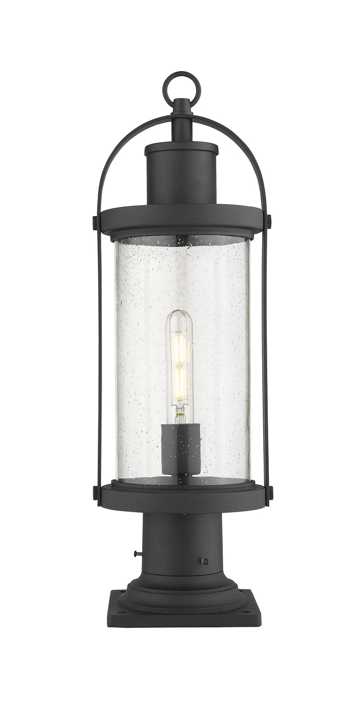 Roundhouse - 1 Light Outdoor Pier Mount Light