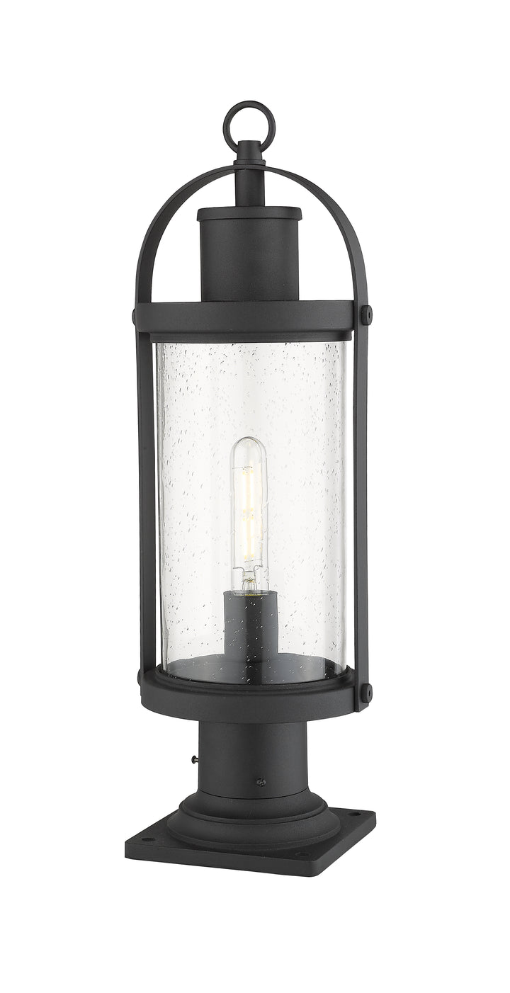 Roundhouse - 1 Light Outdoor Pier Mount Light