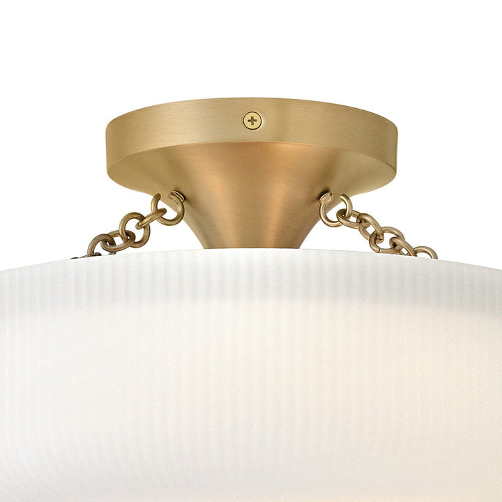 Adella Small Semi-Flush Mount