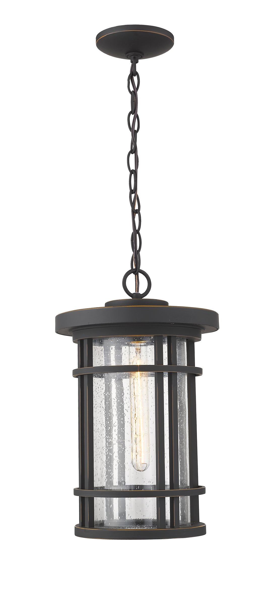 Jordan - 1 Light Outdoor Pendant in Oil Rubbed Bronze by Z-Lite