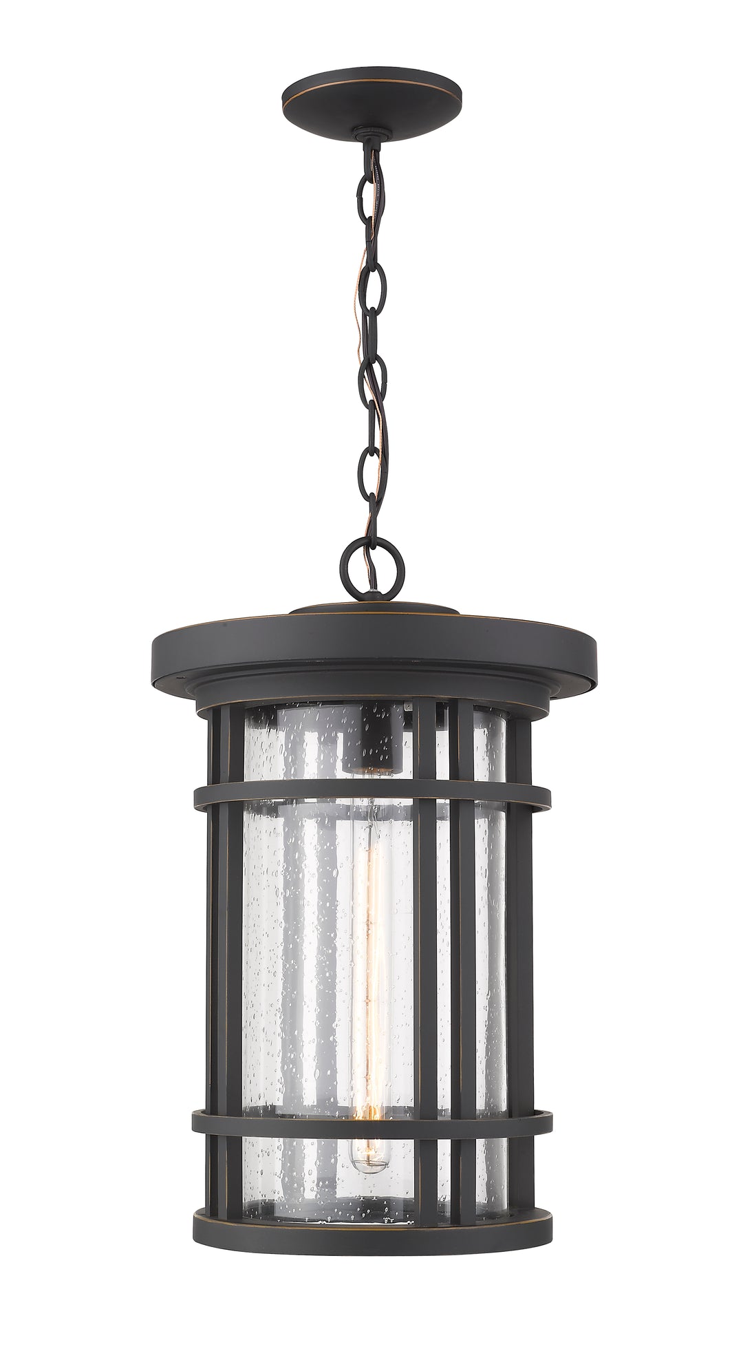 Jordan - 1 Light Outdoor Pendant in Oil Rubbed Bronze by Z-Lite