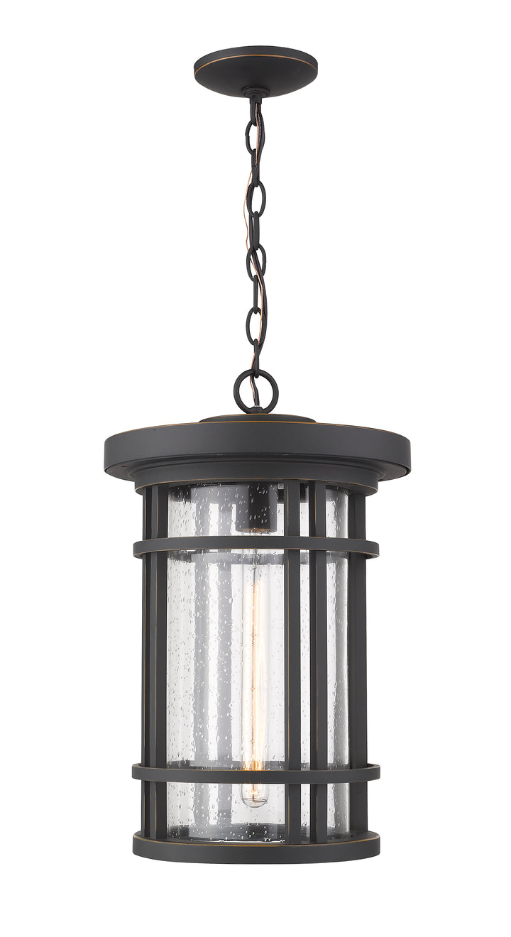 Jordan - 1 Light Outdoor Pendant in Oil Rubbed Bronze by Z-Lite