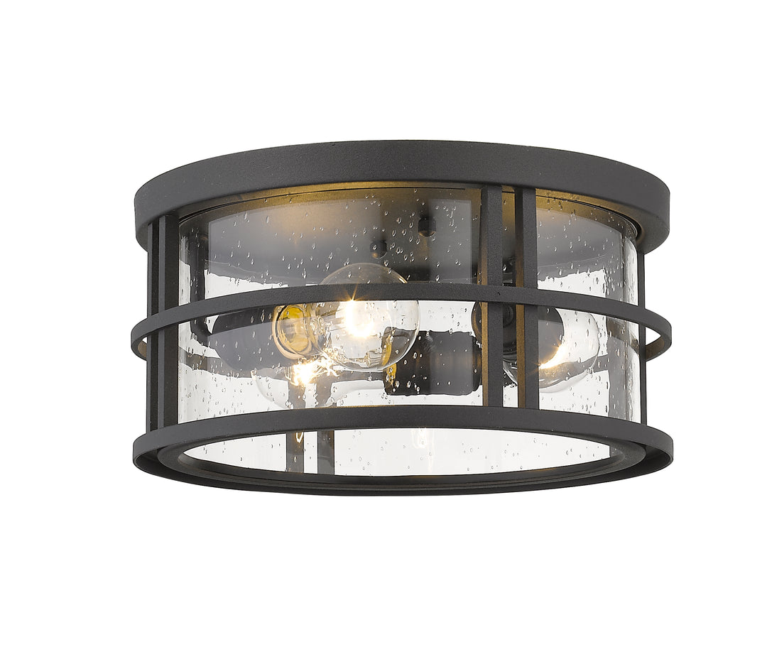 Jordan - 3 Light Outdoor Flush Mount