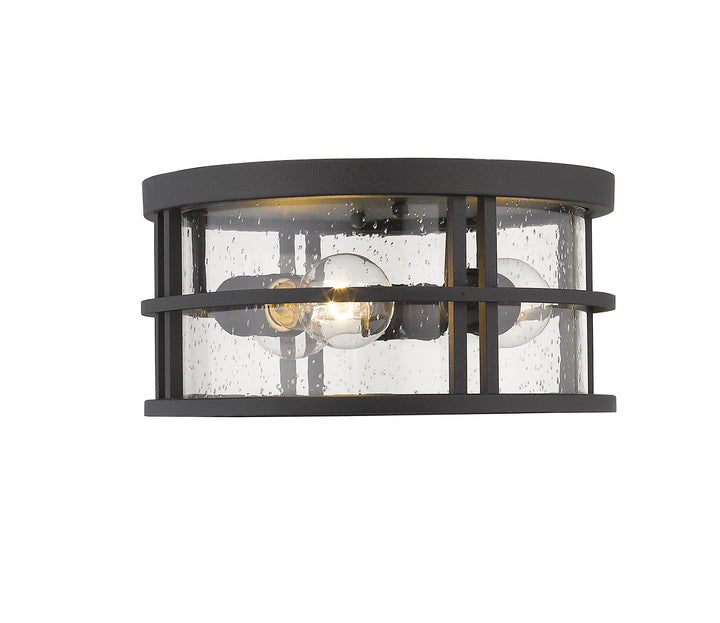 Jordan - 3 Light Outdoor Flush Mount