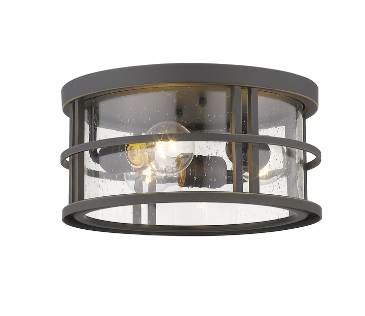 Jordan - 3 Light Outdoor Flush Mount