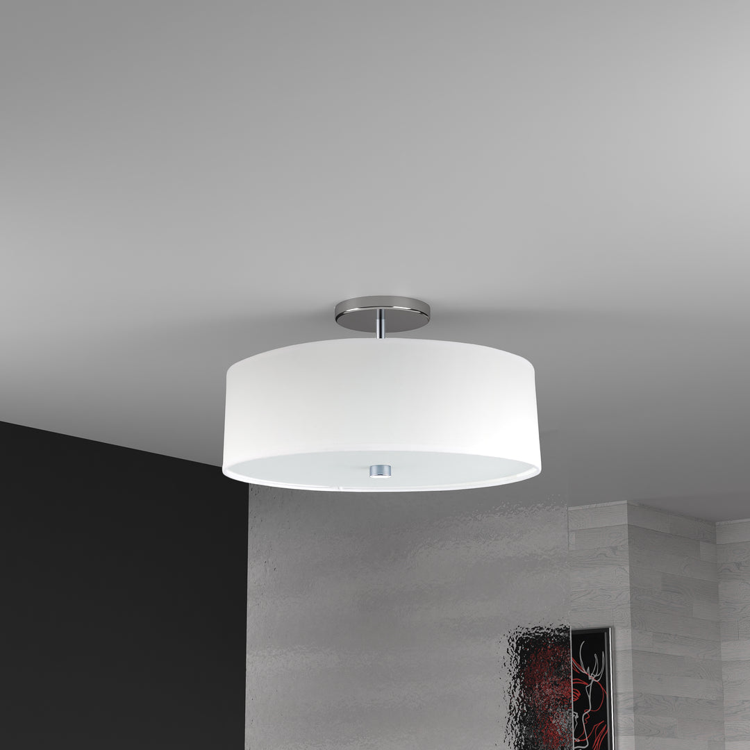 Everly 3 Light Semi-Flush Mount by Dainolite - view 29