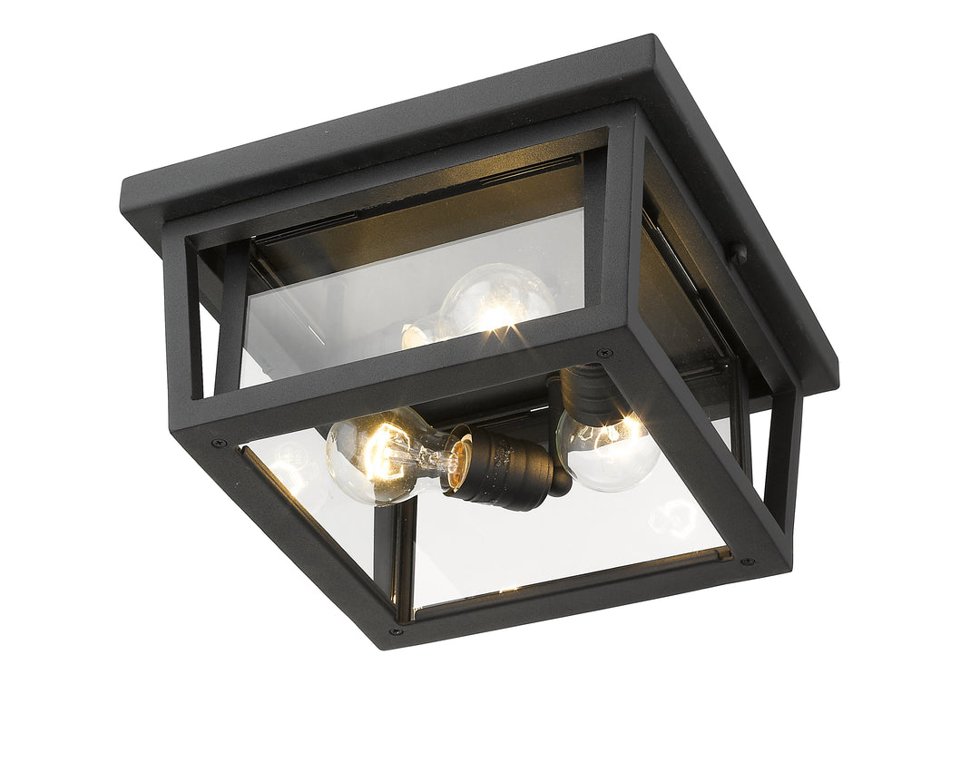Seoul - 3 Light Outdoor Flush Mount