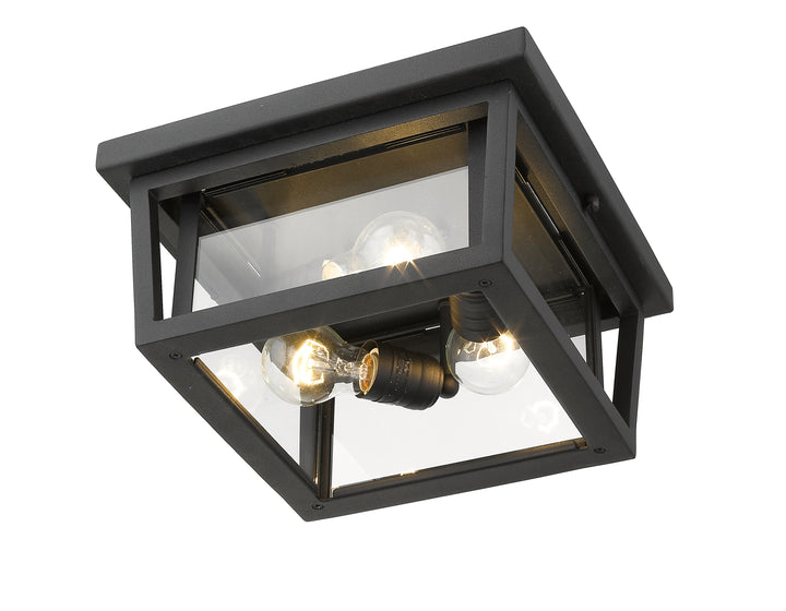 Seoul - 3 Light Outdoor Flush Mount